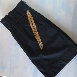 Banana Republic Nylon Gathered Waist Skirt